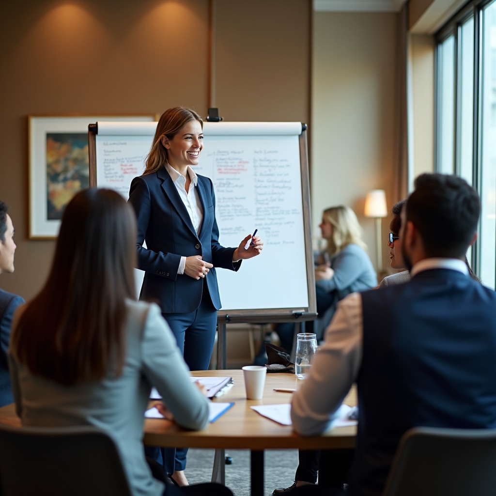 Facilitation training session in progress